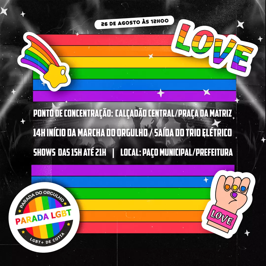 4ª Parada do Orgulho LGBT+ de Cotia – O Retorno